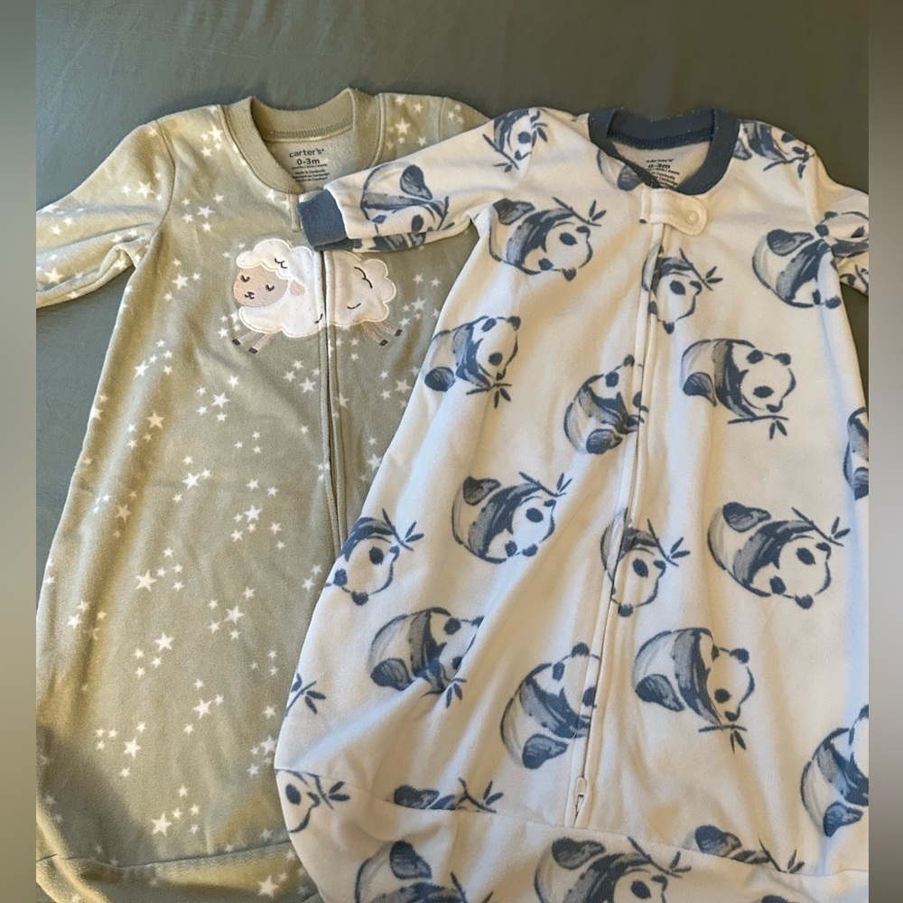 Carters 0-3 months sleep sacks